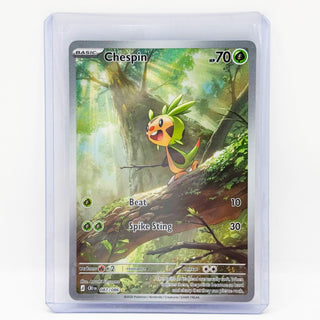Pokémon TCG Chespin 087/086 ME04 Chaos Rising