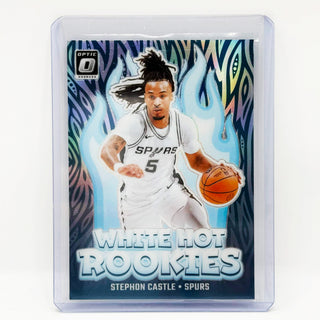 2024-25 Donruss Optic White Hot Rookies Stephon Castle - No. 6