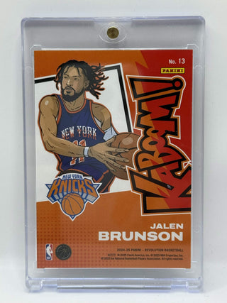 2024-25 Panini Revolution Kaboom! Jalen Brunson - No. 13