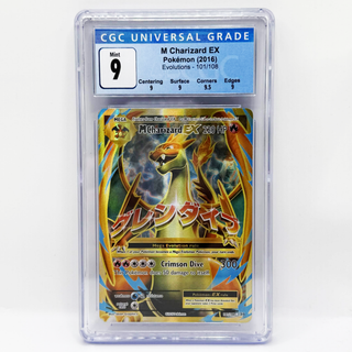 M Charizard EX Pokemon Evolutions CGC Mint 9