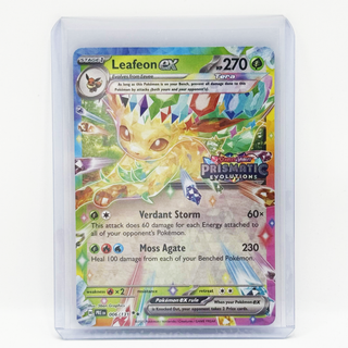 Pokemon TCG Leafeon EX (Stamped) 006/131 Pokemon Prismatic Evolutions