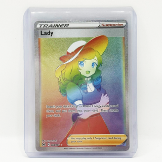 Pokemon TCG Lady 208/196 Pokemon Lost Origin