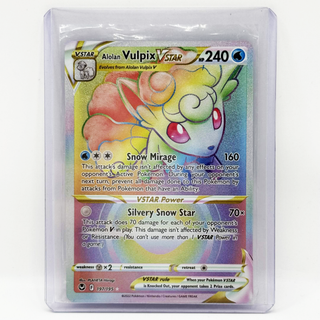 Pokemon TCG Alolan Vulpix VSTAR 197/195 Silver Tempest