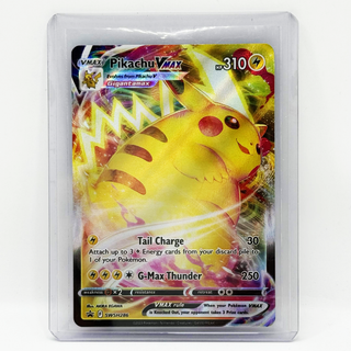 Pokemon TCG Pikachu VMAX #SWSH286 Black Star Promo