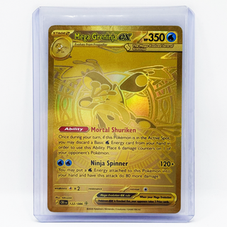 Pokemon TCG Gold Greninja EX 122/086 Chaos Rising