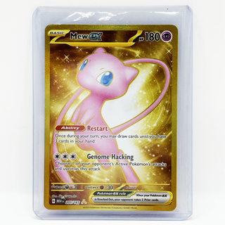 Pokemon TCG Gold Mew EX 205/165 Scarlet & Violet