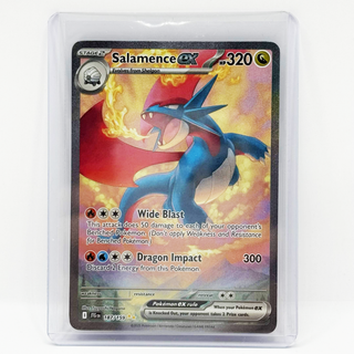 Pokemon TCG Salamence EX 187/159 Journey Together Illustration Rare