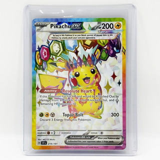 Pokemon TCG Pikachu 219/191 Surging Sparks Ultra Rare Full Art