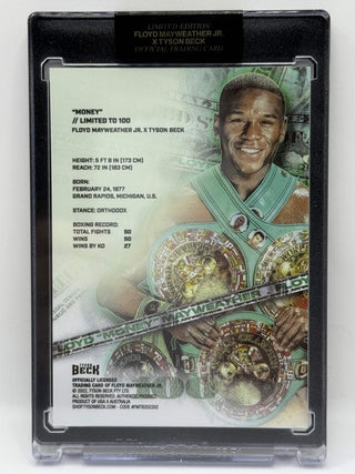2022 Tyson Beck X Floyd "Money" Mayweather - Limited To 100