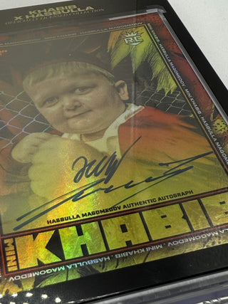 2022 Tyson Beck X Hasbulla Magomedov Mini Khabib Authentic Autograph RC 8/10