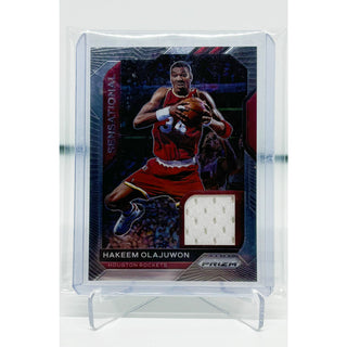 2020-21 Panini Prizm Hakeem Olajuwon Sensational Swatches #SSW-HAO