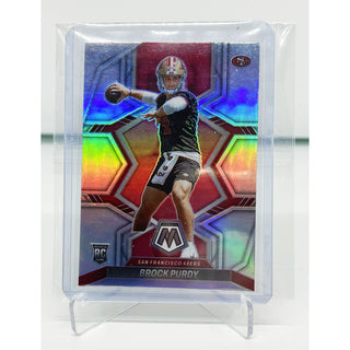 2022 Panini Mosaic Prizm NFL Football Brock Purdy Rookie RC Card #367