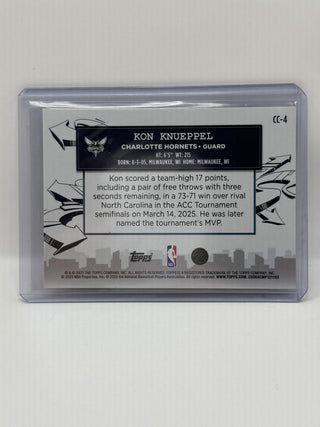 2025-26 Topps Clutch Prospects Kon Knueppel Rookie #CC-4