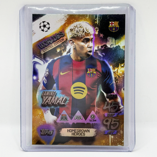 2025-26 Topps Match Attax Homegrown Heroes Lamine Yamal Worldies Limited Edition #WLE 8