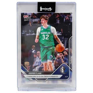 2025-26 Topps NOW Cooper Flagg First Rookie Since 1985 To Lead Team In PTS/REB/AST/STL #253