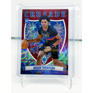 2023-24 Panini Phoenix Crusade Ausar Thompson RC 23/75