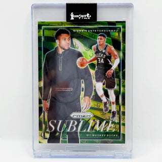 2024-25 Panini Prizm Giannis Antetokounmpo Sublime SSP - No. 9