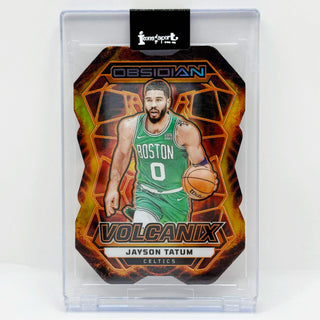 2023-24 Panini Obsidian Jayson Tatum Volcanix SSP - No. 25