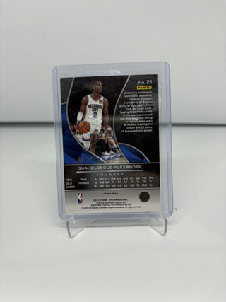 2021-22 Panini Spectra Asia Red/Yellow Shai-Gilgeous Alexander 44/75