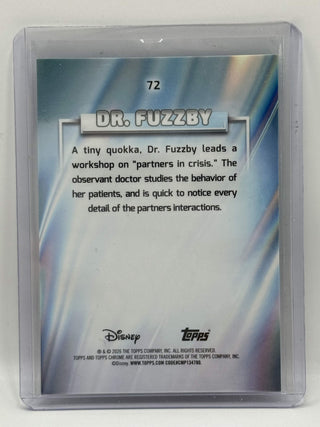 2026 Topps Chrome Disney Dr. Fuzzby Tiel 028/125