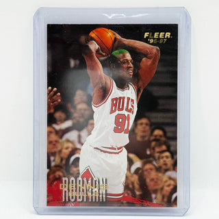 1996-97 Fleer Dennis Rodman Base - No. 16