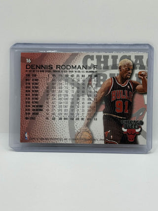 1996-97 Fleer Dennis Rodman Base - No. 16