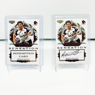 2024 TLA NRL Elite League Sensation Signature Reece Walsh W/ Redemption Card
