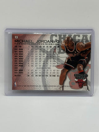 1996-97 Fleer Michael Jordan Base - No. 13