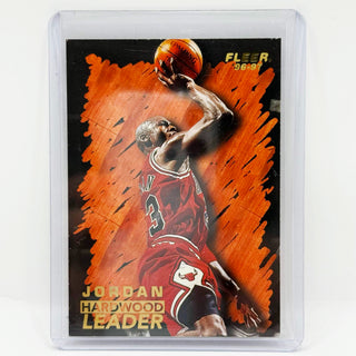 1996-97 Fleer Michael Jordan Hardwood Leader - No. 123
