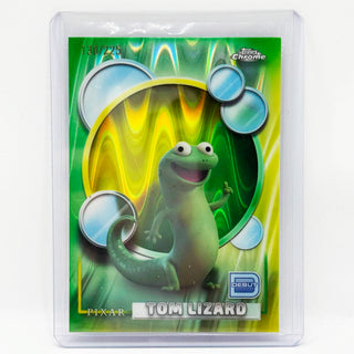 2026 Topps Chrome Disney Tom Lizard Debut Yellow/Green Ray Wave 130/225