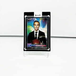2021 Topps Finest Steve Nash Black Refractor 15/15