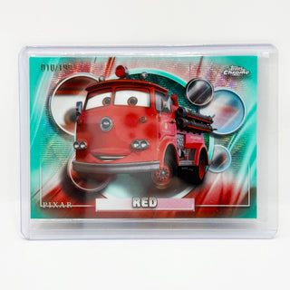 2026 Topps Chrome Disney RED Aqua Wave 010/199