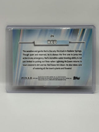 2026 Topps Chrome Disney RED Aqua Wave 010/199