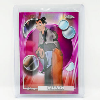 2026 Topps Chrome Disney Mulan Purple Refractor 234/399
