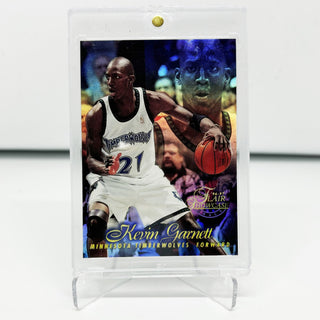 1996-97 Flair Showcase Kevin Garnett Section 1, Row 1, Seat 21