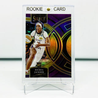2024 WNBA Panini Select Rickea Jackson Purple RC 19/149