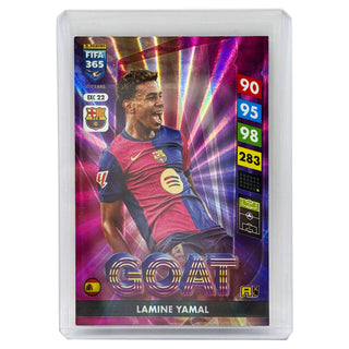 2025 Panini FIFA 365 Adrenalyn XL Lamine Yamal GOAT #EXC 22 (B)