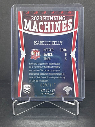 2024 NRL Traders Running Machines Isabelle Kelly 099/117 - RM 26/27