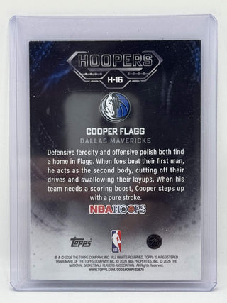 2025-26 Topps Hoops Cooper Flagg Hoopers Holo Foil Rookie #H-16