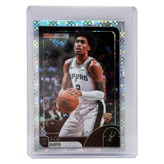 2025-26 Topps Hoops Dylan Harper Checkerboard RC - No. 7