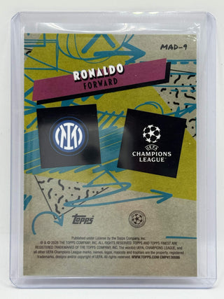 2025-26 Topps Finest 90s Madness Ronaldo #MAD-9