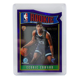 2025-26 Topps Bowman Chrome Cedric Coward Rookie Of The Year Favourites 155/250
