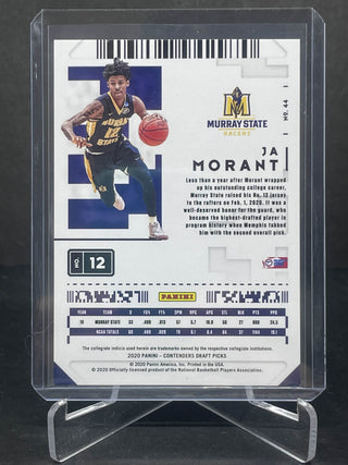 2020 Contenders Draft Picks Conference Ticket Ja Morant 62/99