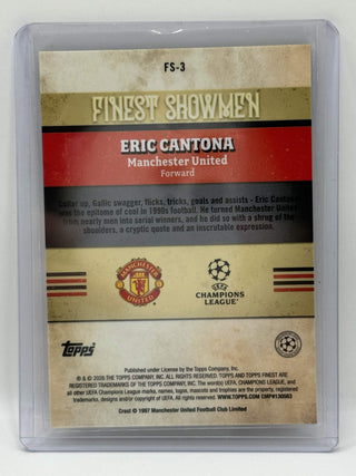2025-26 Topps Finest Eric Cantona Finest Showmen 45/99