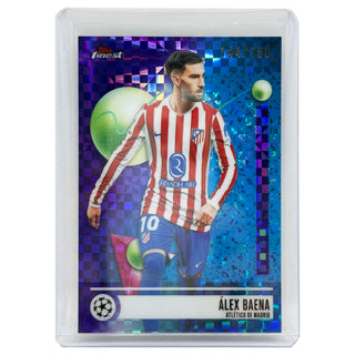 2025-26 Topps Finest Álex Baena Purple Checkerboard 144/150