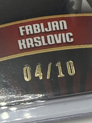 2025-26 Topps NBL Big Topps Fabijan Krslovic Black 04/10