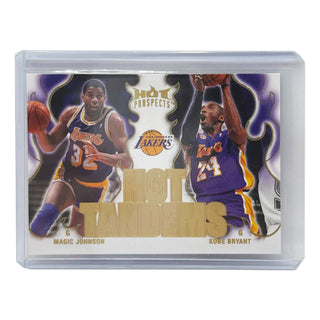 2008-09 Fleer Hot Tandems Magic Johnson/Kobe Bryant #HT-9