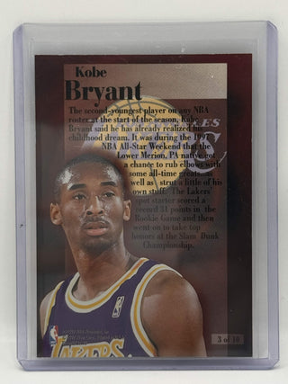 1997-98 Fleer Rookie Rewind Kobe Bryant #3