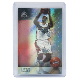 2006-07 Upper Deck Reflections LeBron James - No. 17