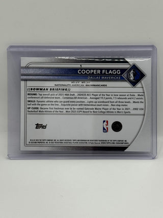 2025-26 Topps Bowman Cooper Flagg Rookie #1